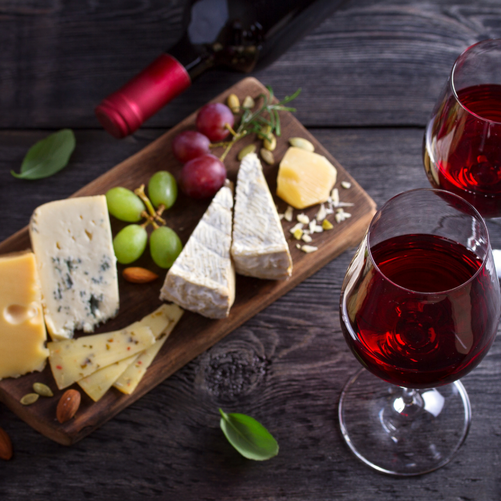 вино и сир